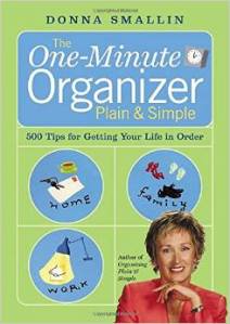 One-Minute Organizer set of books is written by Donna Smallin.